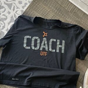 OTF COACH Nike Black Large Drifit shirt
